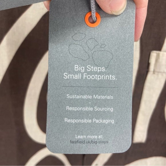 Far Afield Selleck Short Sleeve Shirt Desert Palm Button Front Size Small NWT - Picture 3 of 9